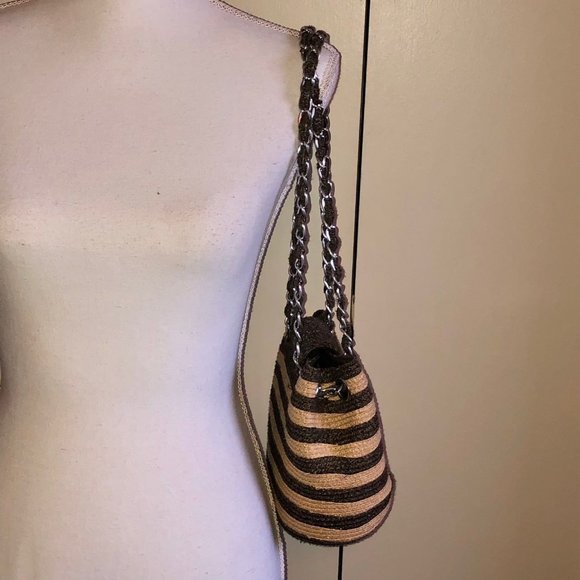 Paper Straw Small Purse Used - Picture 12 of 12